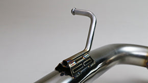 GANADOR VERTEX 4WD SUV TITANIUM EXHAUST FOR TOYOTA HARRIER ASU60W ASU65W 8AR-FTS 1,998CC GDE-655ST