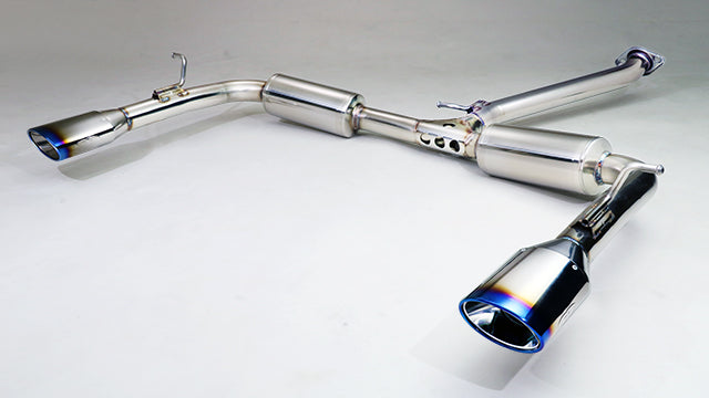 GANADOR VERTEX 4WD SUV TITANIUM EXHAUST FOR TOYOTA HARRIER ASU60W ASU65W 8AR-FTS 1,998CC GDE-655ST