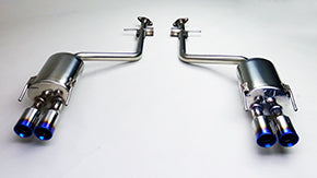 GANADOR VERTEX PREMIUM TITANIUM EXHAUST FOR TOYOTA CROWN AZSH20 AZSH21 AZSH20COMMON A25A-FXS 2.487CC GDE-656ST