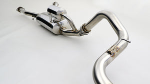 GANADOR VERTEX 4WD SUV POLISHED EXHAUST FOR TOYOTA LAND CRUISER 300 VJA300W V35A-FTS 3,444CC TURBO GASOLINE GDS-164PO