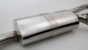 GANADOR VERTEX 4WD SUV TITANIUM POLISHED EXHAUST FOR TOYOTA LAND CRUISER 300 VJA300W MODELLISTA V35A-FTS 3,444CC TURBO GASOLINE GDS-167MTPO