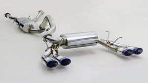 GANADOR VERTEX 4WD SUV BLUE EXHAUST FOR TOYOTA LAND CRUISER 300 VJA300W MODELLISTA V35A-FTS 3,444CC TURBO GASOLINE GDS-168MBL