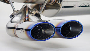 GANADOR VERTEX 4WD SUV BLUE EXHAUST FOR TOYOTA LAND CRUISER 300 VJA300W MODELLISTA V35A-FTS 3,444CC TURBO GASOLINE GDS-168MBL
