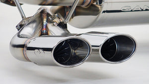 GANADOR VERTEX 4WD SUV POLISHED EXHAUST FOR TOYOTA LAND CRUISER 300 FJA300W F33A-FTV 3,345CC DIESEL TURBO GDS-171PO