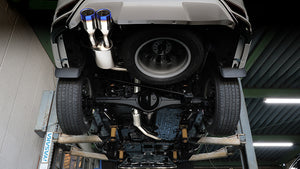 GANADOR VERTEX 4WD SUV BLUE EXHAUST FOR TOYOTA LAND CRUISER 300 FJA300W MODELLISTA F33A-FTV 3,345CC DIESEL TURBO GDS-169MBL