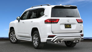 GANADOR VERTEX 4WD SUV EXHAUST FOR TOYOTA LAND CRUISER 300 FJA300W MODELLISTA F33A-FTV 3,345CC DIESEL TURBO GDS-170M