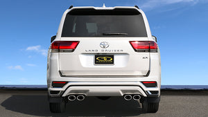 GANADOR VERTEX 4WD SUV POLISHED EXHAUST FOR TOYOTA LAND CRUISER 300 FJA300W MODELLISTA F33A-FTV 3,345CC DIESEL TURBO GDS-171MPO