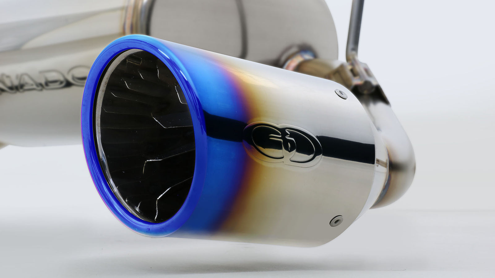 GANADOR VERTEX 4WD SUV BLUE EXHAUST FOR SUZUKI JIMNY NOMADE JC74W 4AT 5MTCOMMON AT K15B 1,460CC GDS-176BL