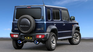 GANADOR VERTEX 4WD SUV BLUE EXHAUST FOR SUZUKI JIMNY NOMADE JC74W 4AT 5MTCOMMON AT K15B 1,460CC GDS-176BL