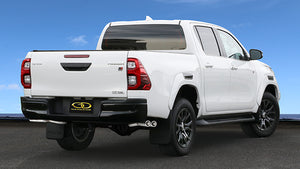 GANADOR VERTEX 4WD SUV POLISHED EXHAUST FOR TOYOTA HILUX GUN125 2GD-FTV 2,393CC DIESEL GDS-302PO