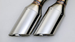 GANADOR VERTEX 4WD SUV TITANIUM POLISHED EXHAUST FOR MITSUBISHI DELICA D5 CV1W 4N14 2,267CC DIESEL TURBO GDS-305TPO
