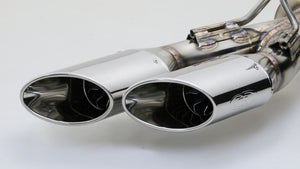 GANADOR VERTEX 4WD SUV TITANIUM POLISHED EXHAUST FOR MITSUBISHI DELICA D5 CV1W 4N14 2,267CC DIESEL TURBO GDS-305TPO