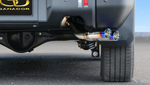 GANADOR VERTEX 4WD SUV BLUE EXHAUST FOR TOYOTA LAND CRUISER FJ TRJ240W 2TR-FE 2,693CC GASOLINE GDS-306BL