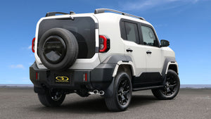 GANADOR VERTEX 4WD SUV POLISHED EXHAUST FOR TOYOTA LAND CRUISER FJ TRJ240W 2TR-FE 2,693CC GASOLINE GDS-306PO