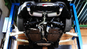 GANADOR VERTEX SPORTS EXHAUST POLISHED TIP FOR TOYOTA GR86 ZD8 SUBARU BRZ ZD8 FA24 GDS-415TPO