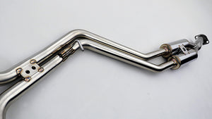 GANADOR VERTEX SPORTS BLUE EXHAUST FOR SUBARU WRX S4 FA24 2,387CC TURBO GDS-417BL