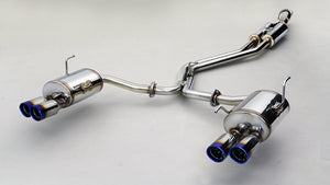 GANADOR VERTEX SPORTS BLUE EXHAUST FOR SUBARU WRX S4 FA24 2,387CC TURBO GDS-417BL