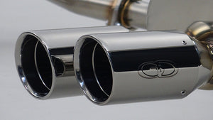 GANADOR VERTEX SPORTS POLISHED EXHAUST FOR SUBARU WRX S4 FA24 2,387CC TURBO GDS-417PO