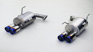 GANADOR VERTEX SPORTS TITANIUM BLUE EXHAUST FOR SUBARU WRX S4 FA24 2,387CC TURBO GDS-418TBL