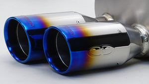 GANADOR VERTEX SPORTS TITANIUM BLUE EXHAUST FOR SUBARU WRX S4 FA24 2,387CC TURBO GDS-418TBL