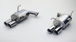 GANADOR VERTEX SPORTS TITANIUM POLISHED EXHAUST FOR SUBARU WRX S4 FA24 2,387CC TURBO GDE-418TPO