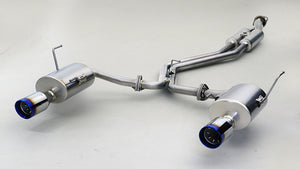 GANADOR VERTEX SPORTS TITANIUM POLISHED EXHAUST FOR SUBARU LEVORG 2.4 FA24 2,387CC GDS-419TPO