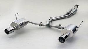GANADOR VERTEX SPORTS TITANIUM POLISHED EXHAUST FOR SUBARU LEVORG 2.4 FA24 2,387CC GDS-419TPO