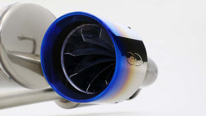 GANADOR VERTEX SPORTS POLISHED EXHAUST FOR SUBARU FORESTER SL5 CB18 1,795CC | TURBO VRI-055PO