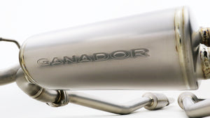GANADOR VERTEX SPORTS TITANIUM BLUE EXHAUST FOR NISSAN FAIRLADY Z RZ34 6MT 9AT VR30DDTT 2,997CC V6 TWIN TURBO GDS-426TBL