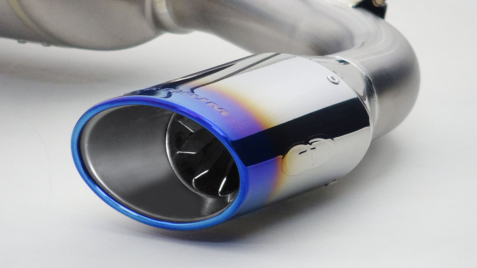 GANADOR VERTEX PREMIUM TITANIUM BLUE EXHAUST FOR TOYOTA CROWN SPORT AZSH36W MODELLISTA A25A-FXS 2,487CC GDS-659TBL-HYBRID