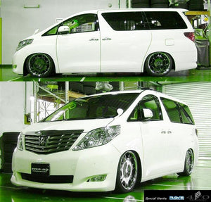 RS-R BLACK-I COILOVER SUSPENSION RECOMMENDED SPRING RATE FOR TOYOTA VELLFIRE GGH20W BKT856M