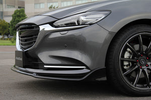 AUTOEXE FRONT UNDER SPOILER PIANO BLACK PAINTED FOR MAZDA MAZDA6 ATENZA GJ SERIES-400001 ONWARDS MGJ2160-08