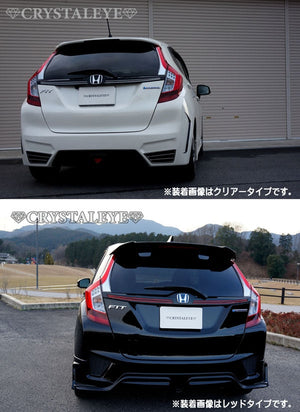 CRYSTAL EYE FIBER LED REAR GARNISH SMOKE BAR FOR HONDA FIT GK GP L165-SM