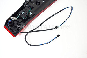 CRYSTAL EYE FIBER TAIL TUBE LED TAIL LAMP HIGH GRADE TYPE SMOKE TYPE FOR HONDA FIT GK GP L248SM