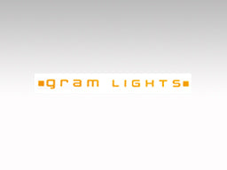 RAYS gram LIHTS Logo Sticker (W93mm)