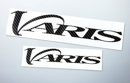 VARIS STICKER CARBON SPECIFICATION 406MM X 88MM FOR  VACC-103