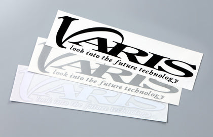 VARIS STICKER STANDARD SPECIFICATION SILVER 406MM X 88MM FOR  VACC-101-SL