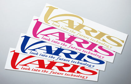 VARIS STICKER COLOR SPECIFICATION BLUE 406MM X 88MM FOR  VACC-101-BL