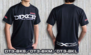 DIXCEL APPAREL T-SHIRT DT3-BKL [Compatibility List in Desc.]
