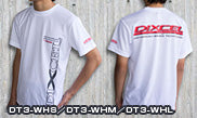 DIXCEL APPAREL T-SHIRT DT3-WHM [Compatibility List in Desc.]