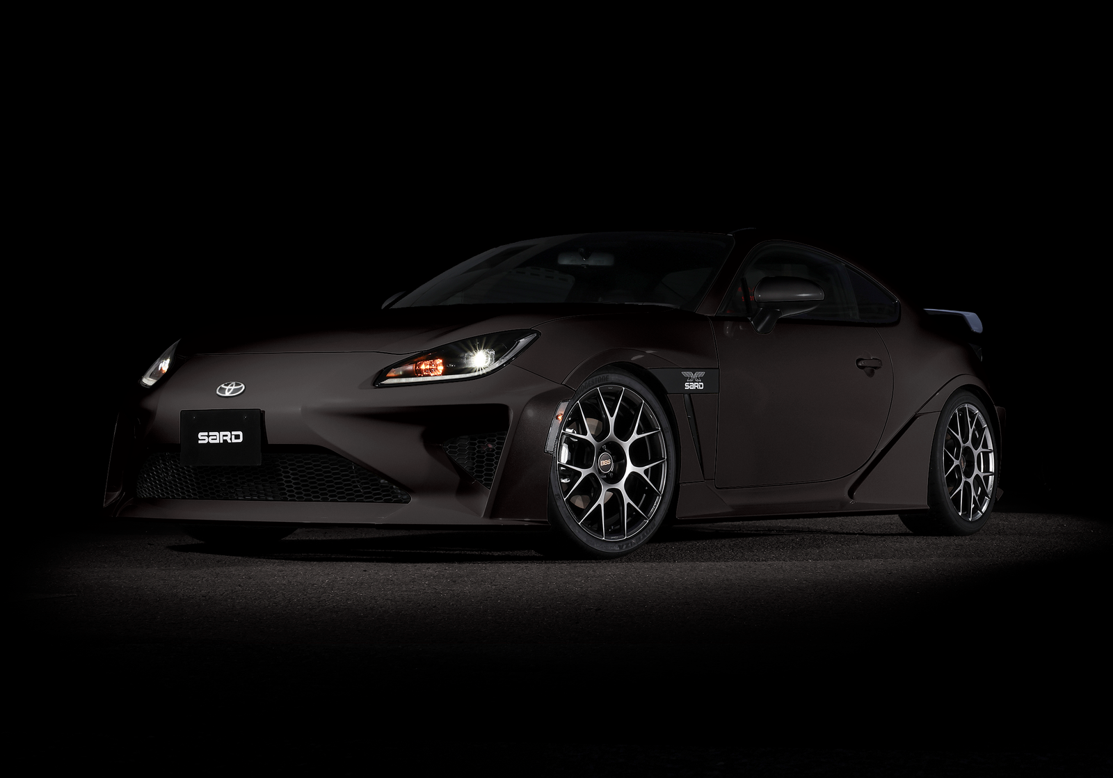 SARD GT1 PERFORMANCE AERO FULL KIT BLACK FOR TOYOTA GR86 ZN8 81101