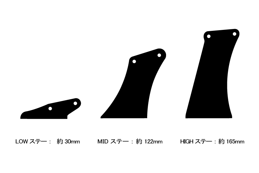 SARD LSR WING STAY HIGH FOR TOYOTA GR86 ZN8 SUBARU BRZ ZD8 61929