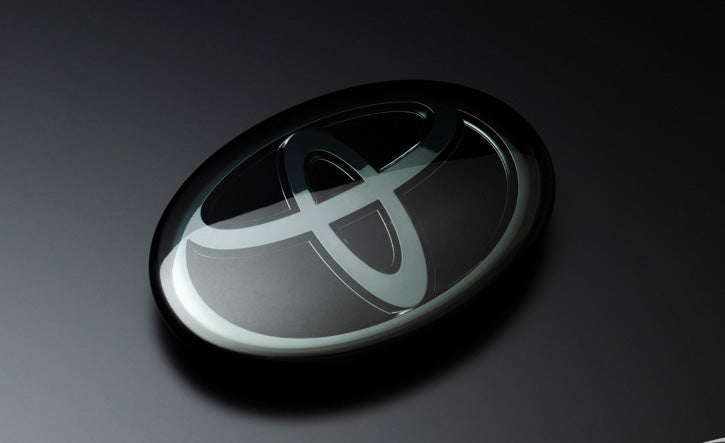 GRAZIO&CO BLACK ONYX REAR T-MARK EMBLEM FOR TOYOTA GR86 ZD8 EMB1030BKC-RT-BLOX