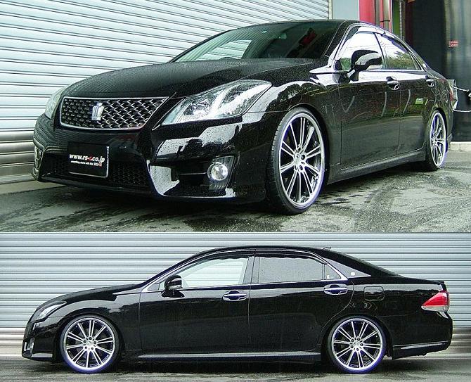 RS-R SPORTS-I COILOVER SUSPENSION RECOMMENDED SPRING RATE FOR TOYOTA CROWN GRS204 NSPT290M