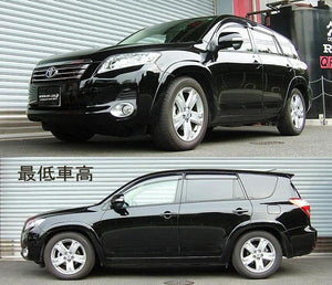 RS-R BASIC-I COILOVER SUSPENSION RECOMMENDED SPRING RATE FOR TOYOTA VANGUARD GSA33W BAIT076M