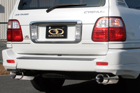 GANADOR PBS POLISHED EXHAUST FOR TOYOTA LAND CRUISER 100 GASOLINE GH-UZJ100W GF-UZJ100WFITTEDPOSSIBLE 2UZ-FE 4.700CC GVE-001PO