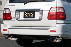 GANADOR PBS-S BLUE EXHAUST FOR TOYOTA LAND CRUISER 100 GASOLINE GH-UZJ100W GF-UZJ100WFITTEDPOSSIBLE 2UZ-FE 4.700CC GVE-001BL