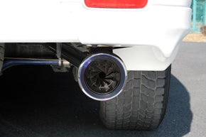 GANADOR PBS-S BLUE EXHAUST FOR TOYOTA LAND CRUISER 100 GASOLINE GH-UZJ100W GF-UZJ100WFITTEDPOSSIBLE 2UZ-FE 4.700CC GVE-001BL