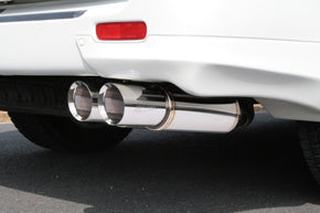 GANADOR PBS-S POLISHED EXHAUST FOR TOYOTA LAND CRUISER 100 GASOLINE GH-UZJ100W GF-UZJ100WFITTEDPOSSIBLE 2UZ-FE 4.700CC GVE-002PO