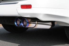 GANADOR PBS BLUE EXHAUST FOR TOYOTA LAND CRUISER 100 GASOLINE GH-UZJ100W GF-UZJ100WFITTEDPOSSIBLE 2UZ-FE 4.700CC GVE-002BL